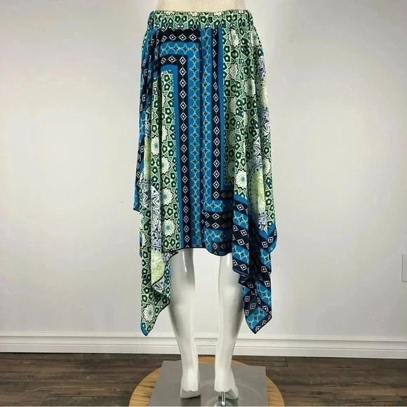 ❤️ By & by Funky Festive asymmetrical skirt L - Picture 2 of 10